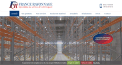 Desktop Screenshot of france-rayonnage.com
